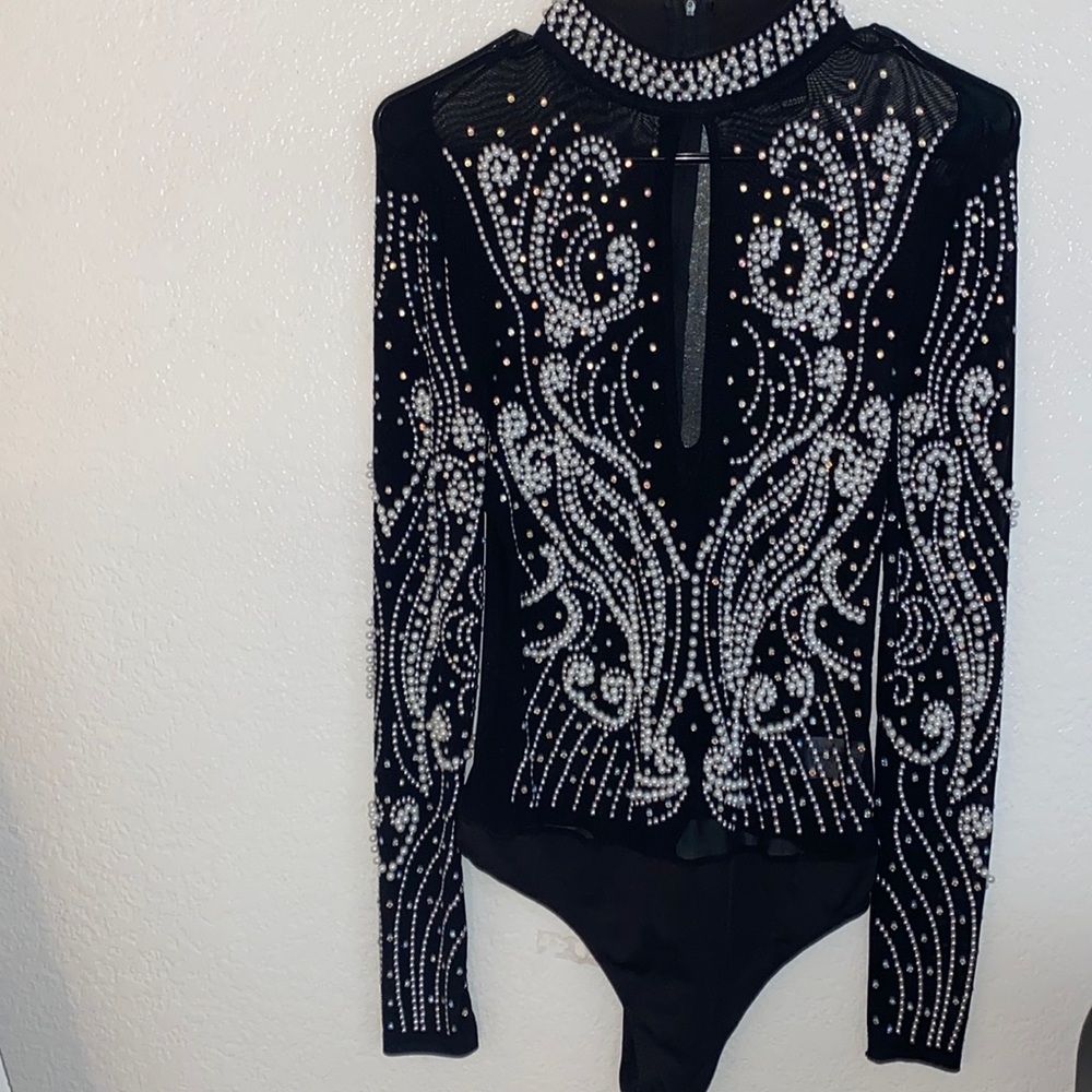 Bejeweled Bodysuit